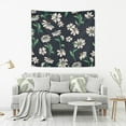 thumbnail image 5 of GZHJMY Daisy Tapestry Aesthetic Tapestry for Bedroom Living Room Classroom Dorm 90" x 60" Inches Gift Decor, 5 of 6