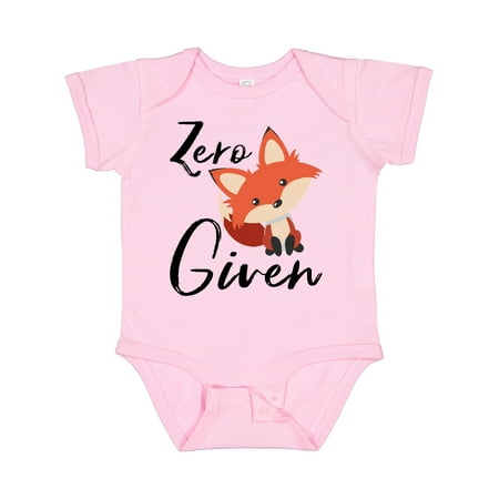 

Inktastic Zero Fox Given Gift Baby Boy or Baby Girl Bodysuit