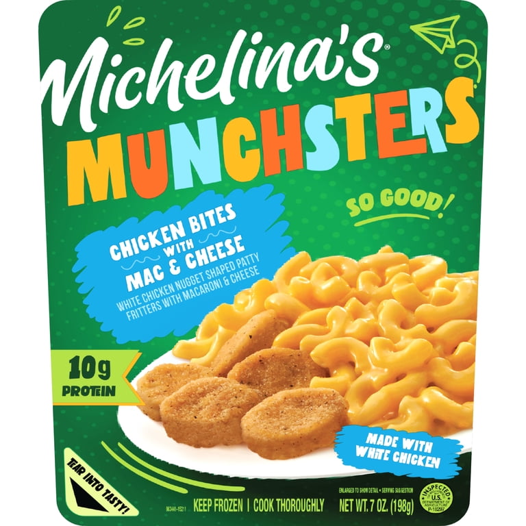 Michelina's Munchsters Chicken Bites with Mac & Cheese - Walmart.com