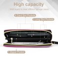 thumbnail image 4 of Womens Wallet Bifold Ladies Cluth Bag Wristlet Wrist Strap Long Purse Gradually Pink Design, 4 of 6