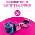 thumbnail image 6 of Hoverboard Self Balancing Scooter 6.5" Two-Wheel Hoverboards with Bluetooth Speaker and LED Lights Electric Scooter for Kids and Adult, UL Safety Certified (Pink Pro), 6 of 8
