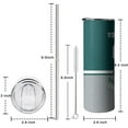 thumbnail image 5 of Philadelphia 20oz Customs stainless steel Insulated tumbler with Lid and Straws, Personalized football gifts for fans, Travel Cup Adds Your Name and Number, 5 of 7