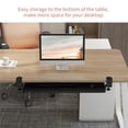 thumbnail image 3 of Amdohai Clamp On Keyboard Tray Under Desk Pull Out Platform Height Adjustable Keyboard Drawer 20.5 x, 3 of 8