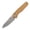 Yellow, variant on Tenable Beaver Pocket Knife Blackwash Nitro-V,Gray and Black G10 Handle,Kim Ning Designer,T1105V7