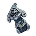 thumbnail image 3 of Adorno de resina animal Estatua de jardín Arte Artesanía Escultura de dibujos animados Decoración para valla de jardín al aire libre, D seitruly  HA005663-04B, 3 of 6