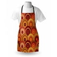 thumbnail image 4 of Mandala Apron, Mandala Round Tribal Moroccan Ornamental Design Cultural Symbolic Art, Unisex Kitchen Bib with Adjustable Neck for Cooking Gardening, Adult Size, Multicolor, by Ambesonne, 4 of 4