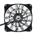 thumbnail image 3 of Ventiladores PWM de 12 cm para ningún ventilador de refrigeración de CPU de altura de ventilador fino 12015, 3 of 8