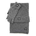 thumbnail image 5 of Chaps Men's 3-Piece Marled Scarf, Beanie and Glove Set, One Size, 5 of 5