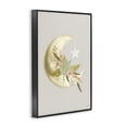 thumbnail image 4 of Stupell Industries Moon with Flowers Landscape Painting Black Framed Art Print Wall Art, 12 x 18, 4 of 10