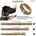 thumbnail image 4 of JUNWELLPet Tactical Dog Collar Adjustable Military Training Nylon Dog Collar for Small Medium Large, 4 of 5