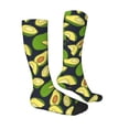 thumbnail image 3 of Easygdp Fresh Avocado Fashionable Adult Sockings&Sports Sockings&Breathable Sockings, Non-Pilling,Contrasting Color Design, 3 of 9