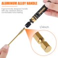 thumbnail image 3 of AMERTEER Precision Screwdriver Set Hex Driver Screwdriver 1.5/2.0/2.5/3.0mm Drive Impact Screwdriving Durable 1/4 Inch  Hex Bit Holder For RC Car Hobby Tool Kit, 3 of 8
