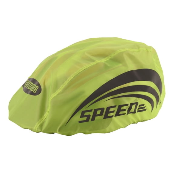 Bicycle Helmet Cover with Reflective Strip Sports Helmet Rain Cover Waterproof Riding Helmet Rain Cover Adjustable for Mountain Road Bike Helmet (Green A)