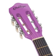 Ashthorpe 38-Inch Beginner Acoustic Guitar - Purple, Complete Starter Kit with Gig Bag, Extra Strings, Strap, and Lessons