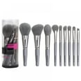 thumbnail image 1 of 9pcs Pink Makeup Brush Set Cream Contour Powder Concealer Foundation Eyeliner Cosmetics Tool, 1 of 4
