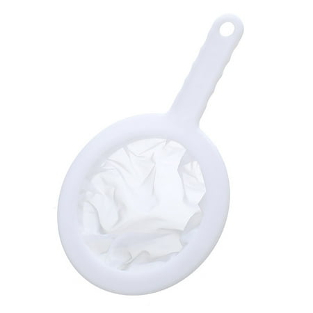 

Kitchen Ultra-Fine Nylon Mesh Strainer I Plastic Sieve Filter Spoon For Soy Milk Coffee Milk Yogurt Juice
