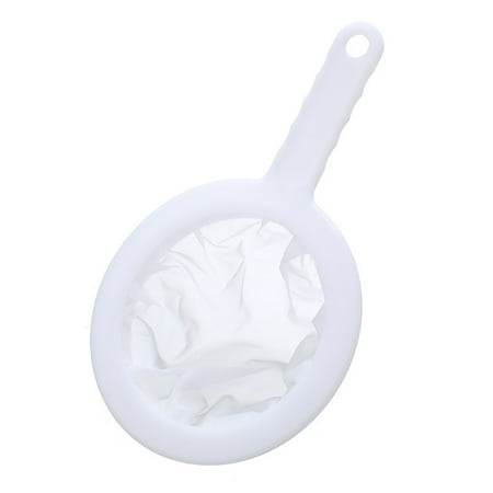 

Kitchen Ultra-Fine Nylon Mesh Strainer I Plastic Sieve Filter Spoon For Soy Milk Coffee Milk Yogurt Juice