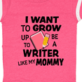 thumbnail image 4 of Inktastic I Want To Grow Up To Be A Writer Like My Mommy Boys or Girls Baby Bodysuit, 4 of 5