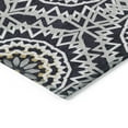 thumbnail image 4 of Addison Rugs Chantille Indoor/Outdoor Transitional Circles Black Washable Rectangle Rug, 3' x 5', 4 of 6