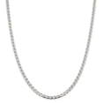 thumbnail image 1 of White Sterling Silver chain Anchor Men's 24 in 4.15 mm, 1 of 5