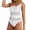 Glisme2-White, variant on One Piece Swimsuit Women One Shoulder Monokini Swimsuits With Sheer Mesh Insert Solid Color Bathing Suits Elegant Beachwear Black