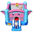 thumbnail image 4 of Gymax Inflatable Bounce House 3-in-1 Elephant Theme Inflatable Castle without Blower, 4 of 10