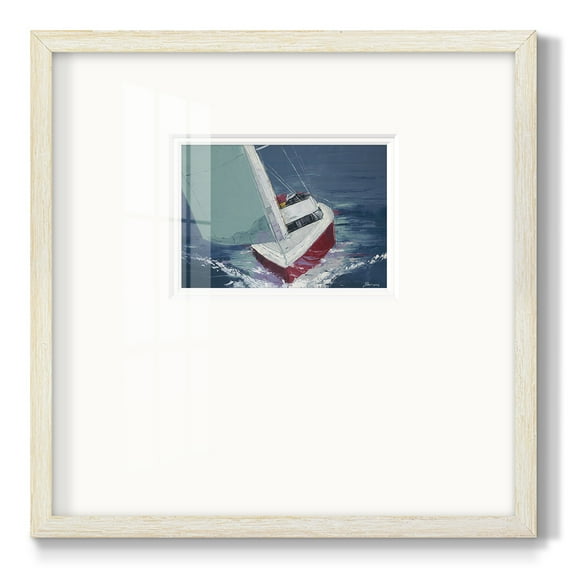 Day Sailing-Premium Framed Print