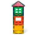 thumbnail image 6 of TYTAN Magnetic Tiles 60-Piece Building Set by ZURU – Colourful STEM Construction Toy with Strong Snap-Fit Tiles for 2D and 3D Play, Includes Carry Bag, for Kids Ages 3+, 6 of 8
