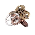 thumbnail image 2 of KLKCMS Pirate Nautique Steampunk Ajustable Femmes Hommes 1,7cm, Doré+, 2 of 7