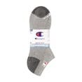 thumbnail image 7 of Champion Men’s No Show Socks 6 Pack – Half Terry Cushion, Moisture-Wicking, Arch Support, Stretch Comfort, Sizes 6–12.5, 7 of 7