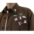 thumbnail image 2 of Random 30 Mixed Enamel Pins - Cute Animal Plant Cartoon Designs for Backpacks Jackets Hats, 2 of 8