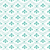 The Pioneer Woman Teal Tonal Scallop Peel And Stick Vinyl Wallpaper, 215-in by 20.5-in, 30.75 sq. ft.