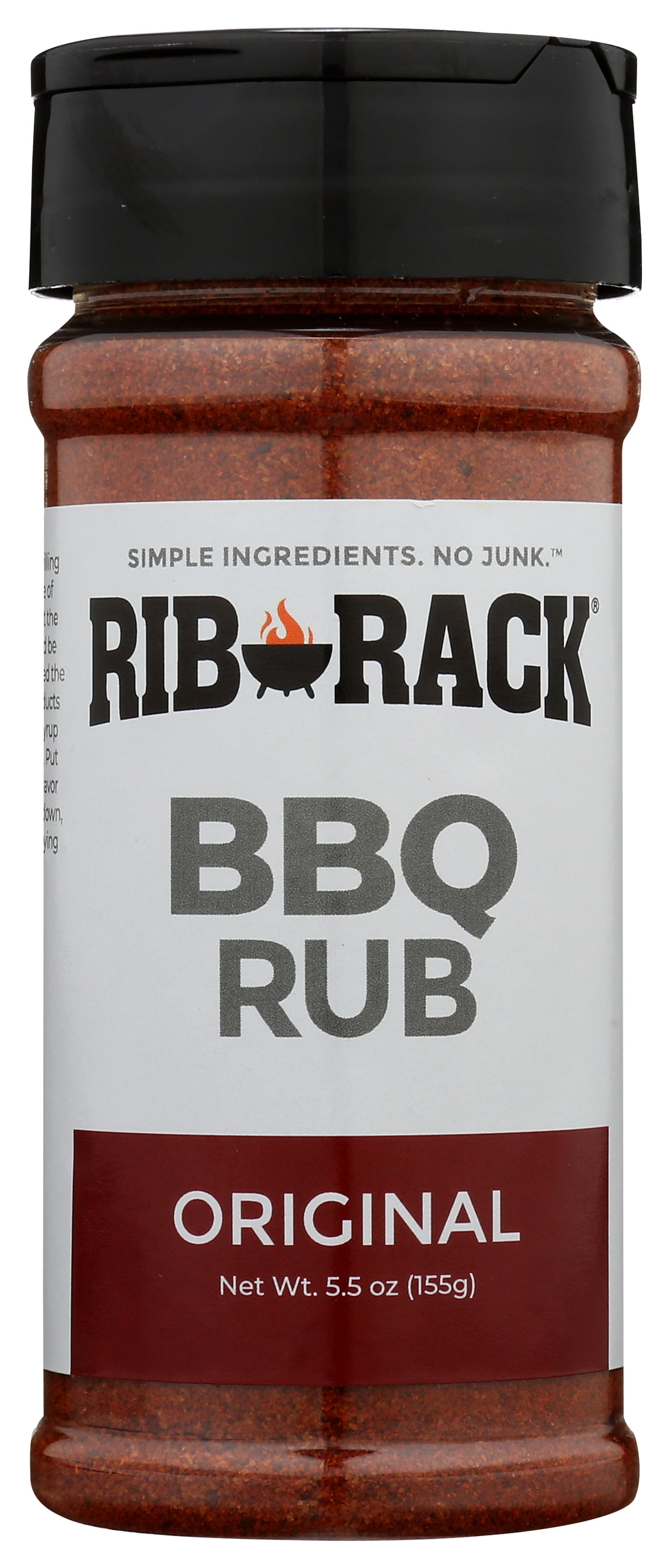 Rib Rack Original Bbq Dry Rub, 5.5 oz. - Walmart.com