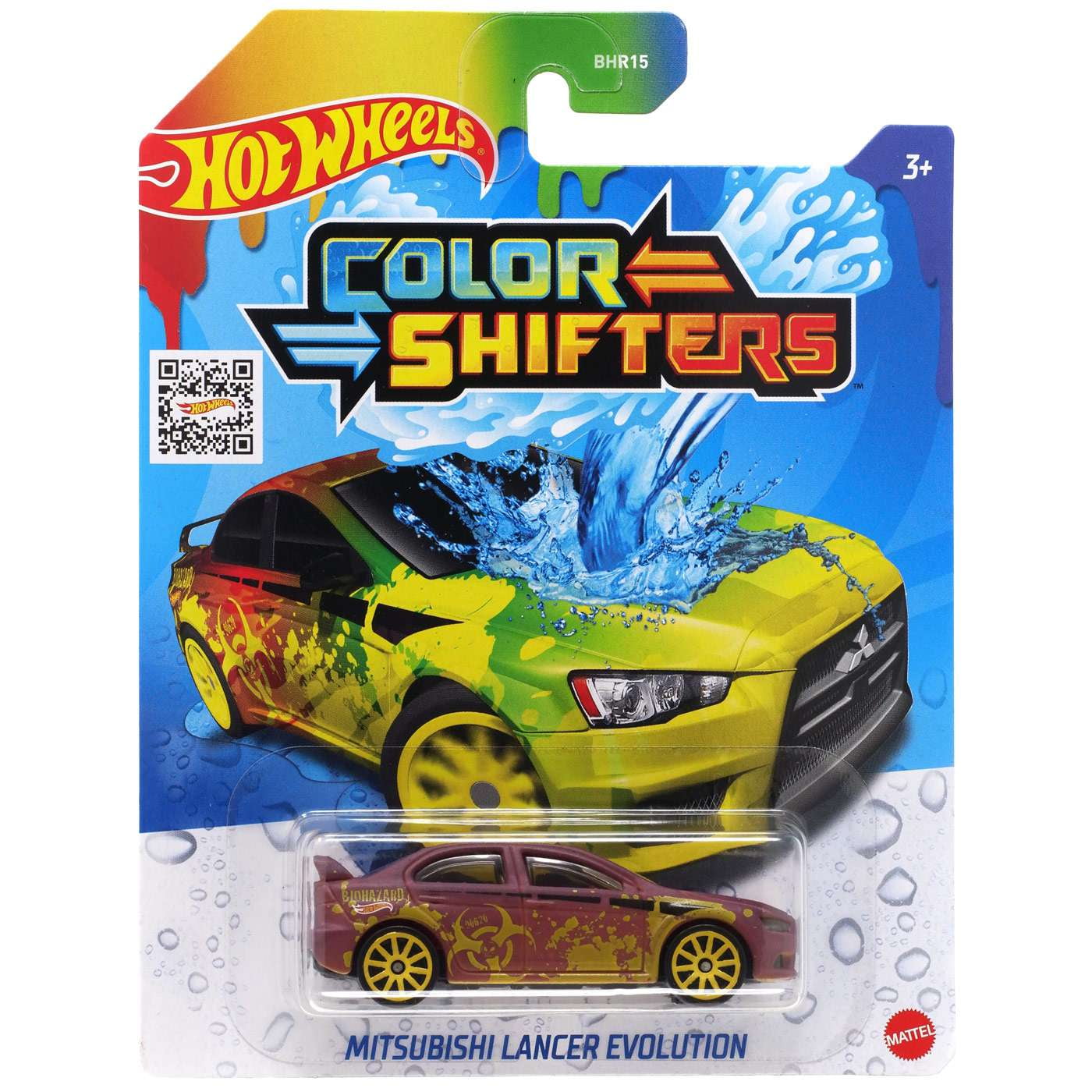 Hot Wheels Color Shifters Mitsubishi Lancer Evolution Diecast Car ...