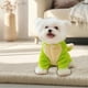 thumbnail image 4 of Disfraz de dinosaurio para perro, ropa de franela para mascotas, adorable dinosaurio transformado en ropa para perro, cálido para otoño e invierno, tela de franela suave, fácil de poner,, 4 of 8