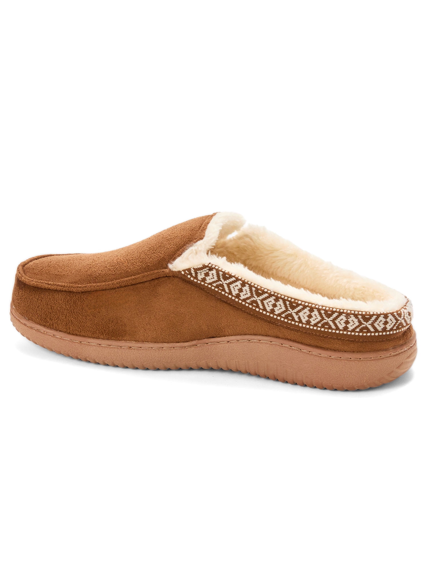 Dearfoams Cozy Comfort Men's Microsuede Clog Slippers