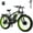 Green, variant on KETELES Electric Bike for Adults,Dual Motor Ebike Peak 4000W ， 26" Fat Tire Electric Mountain Ebike, 48V 23AH UL 2849.