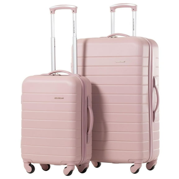 Jetstream® Hardside 2 Piece Luggage Set: 26" Medium Checked Suitcase and Carry-On Luggage