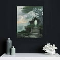thumbnail image 5 of PIKWEEK , And Fantasy, Dragons, Little Houses, Magicians, Poster Decorative Painting Canvas Wall Art Living Room Posters Bedroom Painting, 5 of 5