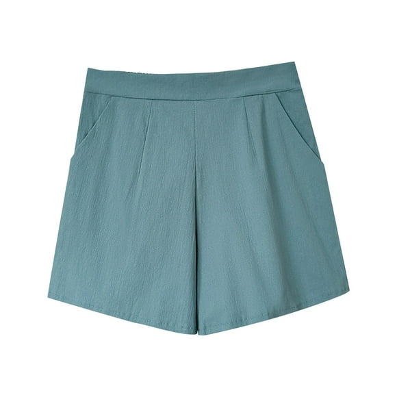 Yuyuzo Dress Shorts for Women High Waisted Business Shorts Dressy Casual Pleated Dress Work Office Shorts