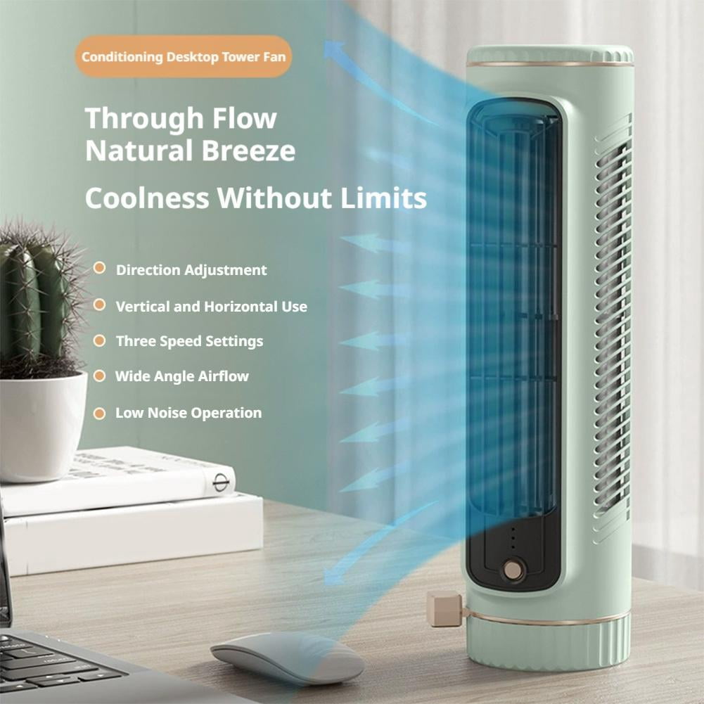 2026 New Cooling Ace Portable conditioner,Upgrade Cooling Fan with 3 Speeds,2026 New Portable Handheld Fan,USB Rechargeable Conditioner,DeskFan for Bedroom Kitchen Office Home