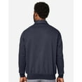 thumbnail image 3 of Harriton M712 Unisex ClimaBloc™ Heavyweight Tactical Quarter-Zip Pullover-Dark Navy-2XL, 3 of 6