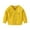Z2 Yellow, variant on Vintage Unisex Boys Girls Cardigans Sweater V Neck Long Sleeve Button Soild Color Knit Sweaters,Color Black,Size 8-9 Years