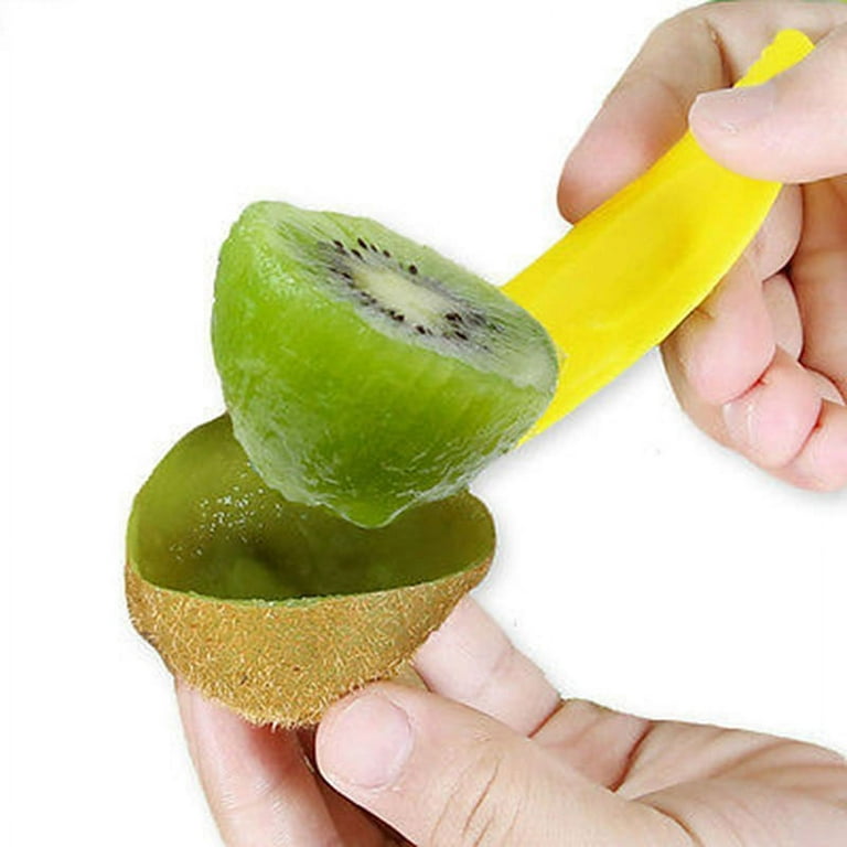 Yesbay 2 Pcs Kiwi Peeler ABS Digging Core Fruit Cutter Slicer for