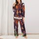 thumbnail image 2 of Balery Beautiful Dreamcatcher1 Conjunto de Pijama con Estampado para Mujer, Conjunto de Dos Piezas con Manga Larga, Ropa de Dormir Suave con Bolsillos, Pijamas Cómodos-Large, 2 of 7