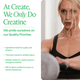 thumbnail image 5 of Create Creatine Monohydrate Gummies, Energy & Strength, Sour Green Apple, 90 Count, 5 of 10