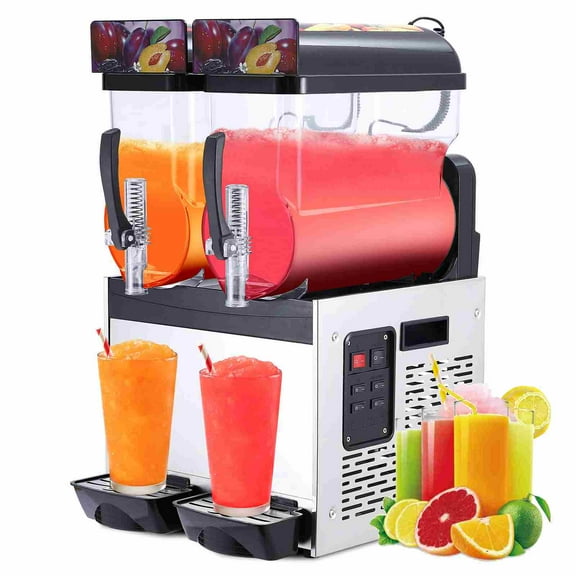 Soonbuy Commercial Slushy Machine, 30L/8 Gal, Self-Cleaning, for Margaritas, alcoholic beverages, smoothies, and soft ice cream