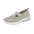 thumbnail image 4 of Women Casual Shoes Walking Sneakers Slip On Shoes Elderly Footwear Breathable Non Slip Soft Sole For Outdoor Daily Wear ,Us Size:8.5, 4 of 4