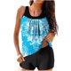 thumbnail image 1 of Modesto Trajes de Baño para las Mujeres Multicolor Patrón de Impresión, Pantalones Cortos de Cintura Alta Y Sling Top para la Playa, Piscina Y Regalos de Vacaciones, 1 of 6