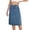 Light Blue, variant on Ediodpoh Long Denim Skirts for Women Women's Summer Casual Elastic Waist Denim Skirts Loose Solid Color A Line Midi with Pockets Womens Skirt Blue XL